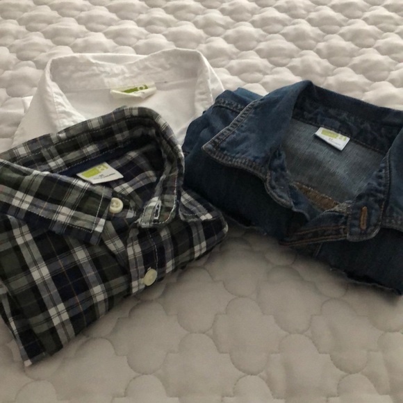 Boys 3T Crazy 8 Long Sleeve Button Up Shirts - Picture 7 of 7